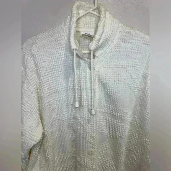 The Produce Company‎ Women’s Vintage Long Sleeves Button Pockets Jacket Size L - Picture 2 of 8